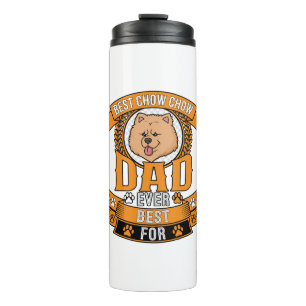 Termo Coro Padre Perro Siempre Corona Huellas de Patas