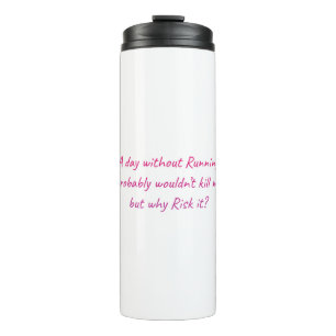 Termo Corre con sentido del humor