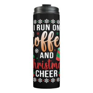 Termo Corro en café y Navidades animan