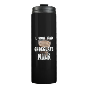 Termo Corro por leche chocolatada Corriendo
