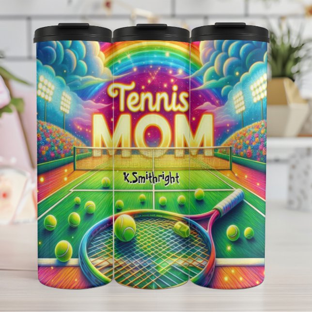 Termo Corte de Mamá del Tenis del Arcoiris (Subido por el creador)
