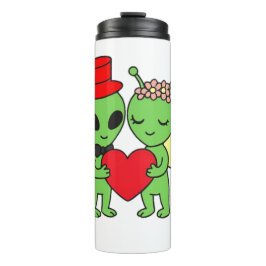 Termo Cosmic Love: Alien Bride and Groom Wedding Martian
