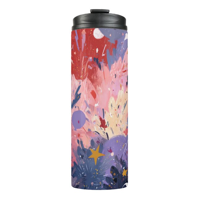Termo Cosmic Party Abstract Explosion (Anverso)