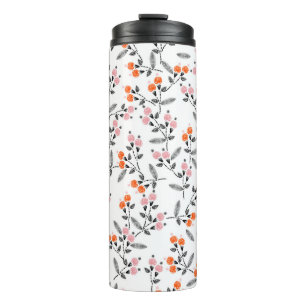 Termo Costilla de mano Borroidery Patrón sin costura con