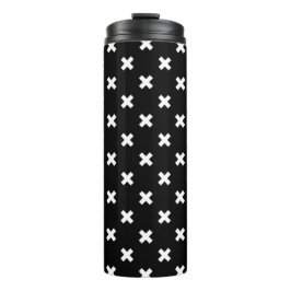 Termo Costillas blancas en negro