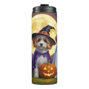 Termo Coton De Tulear Dogs Calabaza Halloween Funny