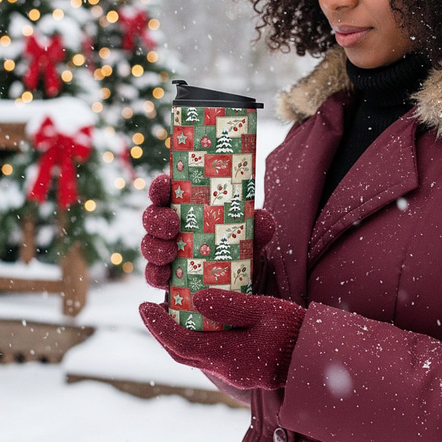 Termo Country patchwork christmas pattern (Subido por el creador)