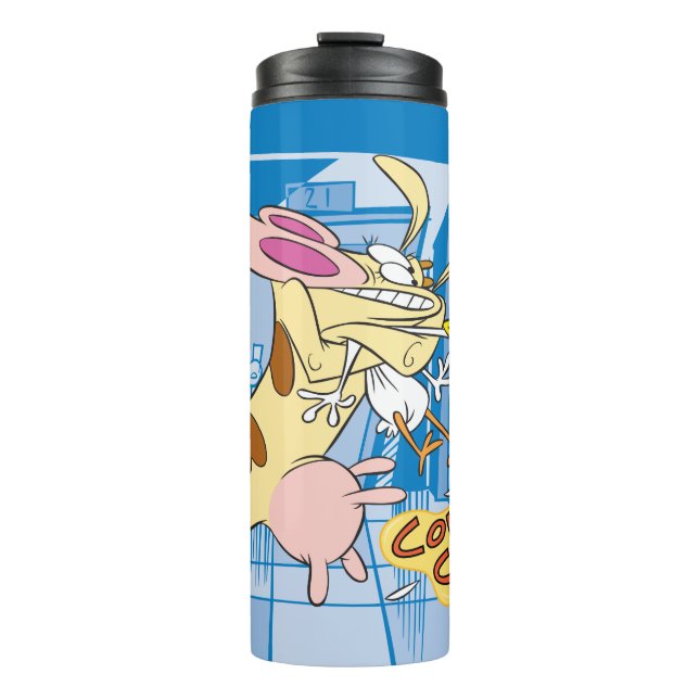 Termo Cow and Chicken Hug Graphic (Anverso)