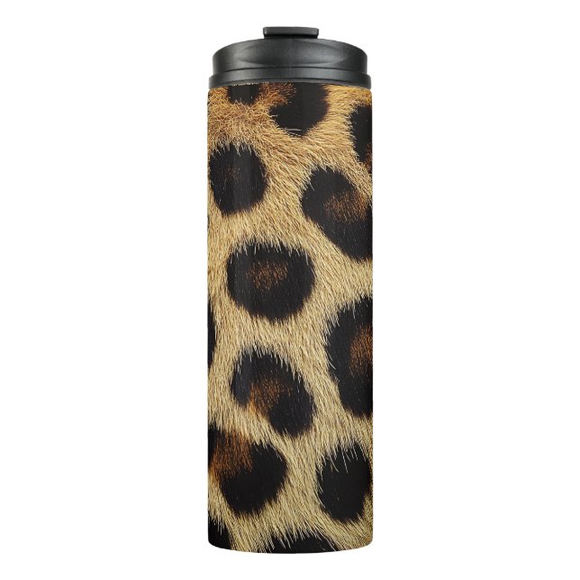 Termo Cow Black White Spots Fur (Anverso)