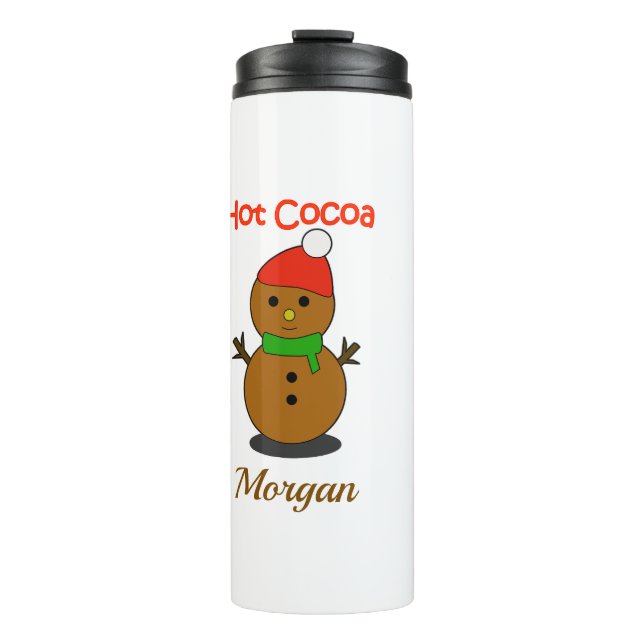 Termo Cozy Christmas Mug – Hot Cocoa Holiday Gift  (Anverso)