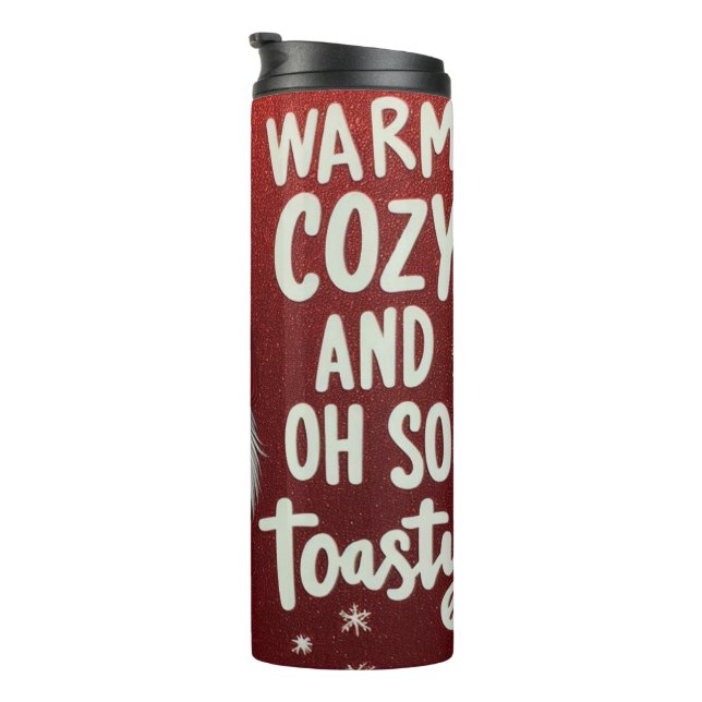 Termo Cozy Santa Gnome Tumblr – Warm Holiday Gift (Rotado hacia la derecha)