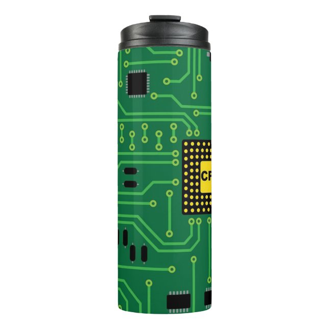 Termo CPU I de la placa de circuito del empollón         (Anverso)