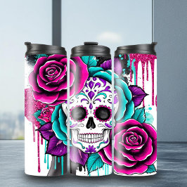 Termo Cráneo de azúcar adorable