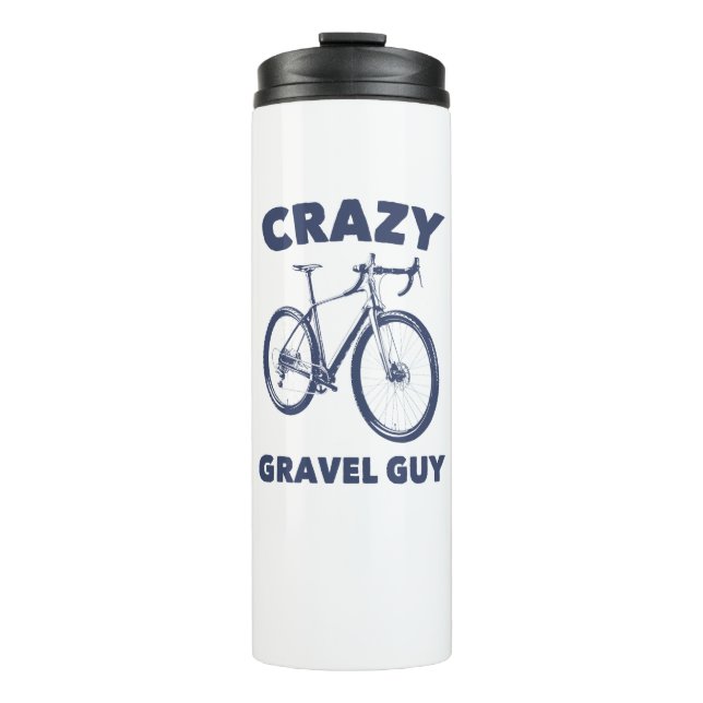 Termo Crazy Gravel Guy Ciclismo (Anverso)
