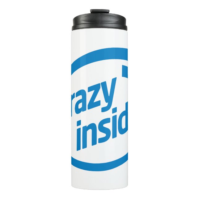 Termo Crazy inside (Anverso)