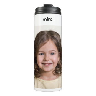 Termo Crea tu propia foto de niño personalizada