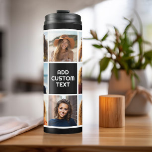 Termo Crea tu propio collage de Instagram con monograma 