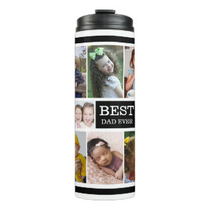 Termo Crea tu propio mejor padre de 15 Collages de fotos