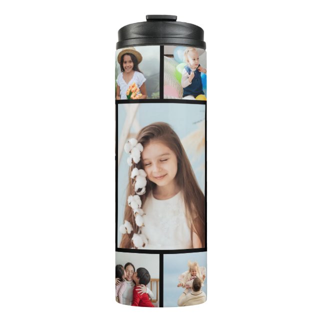 Termo Crear su propio Collage de fotos de 13 (Anverso)