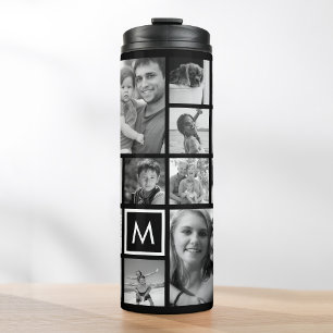 Termo Crear su propio monograma de Collage de fotos Pers
