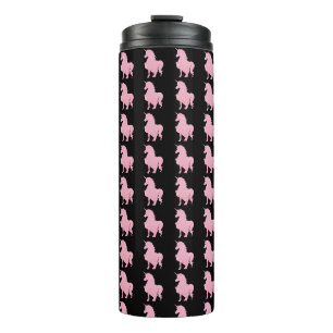 Termo Creo en el unicornio rosa invisible.