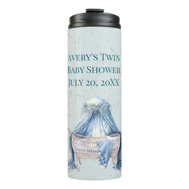 Termo Criba de Boho Azul (Anverso)