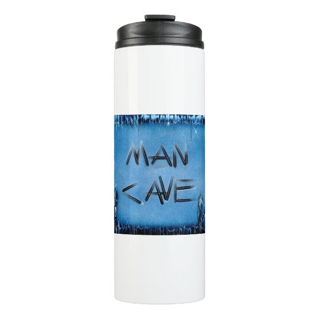 Termo Cristales azules (Anverso)