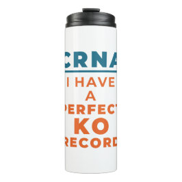 Termo CRNA I tiene un registro KO perfecto