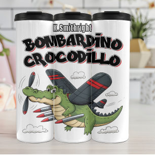 Termo Crocodile Bombardino Crocodillo
