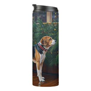 Termo Crucero de Navidad Beagle: Delicia Navideña Genial