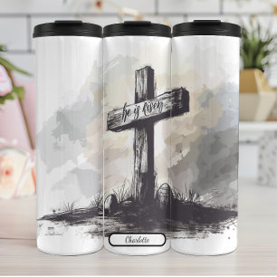 Termo Cruz de Pascua, Arte de Esperanza de Risen