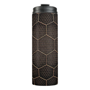 Termo Cuadrícula d hexagonal de textura de fondo