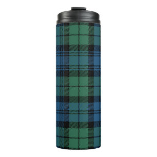 Termo Cuadro Clan Campbell Verde Azul Tartán