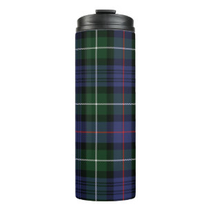 Termo Cuadro de Clan MacKenzie Tartán Verde Negro