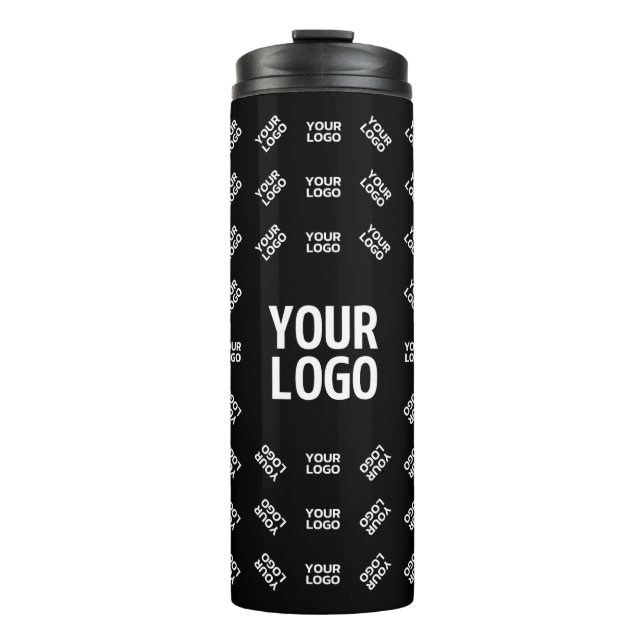 Termo Cualquier diseño o logotipo de imágenes cargadas | (Anverso)