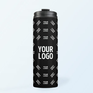 Termo Cualquier imagen, diseño o logotipo cargado Patr