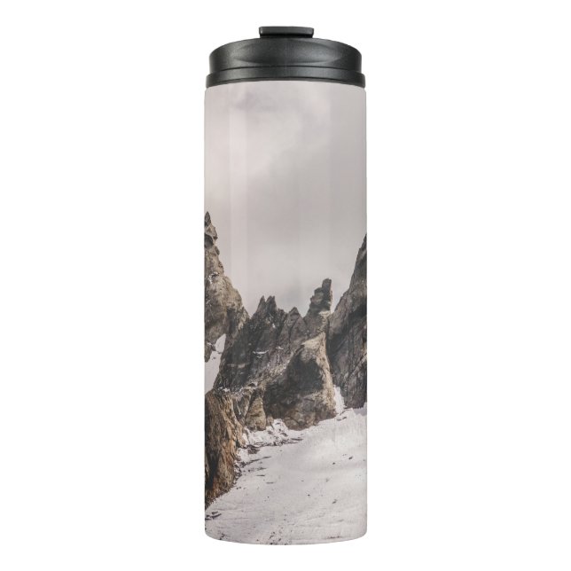 TERMO CUBIERTA DE MONTAÑA POR NIEVE (Anverso)