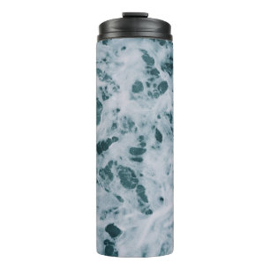 Termo Cuerpo de espumas de agua y de mar