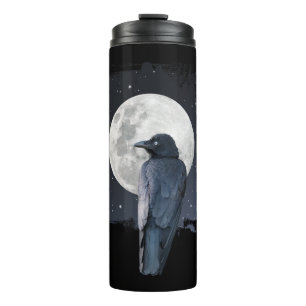 Termo Cuervo del Bosque Luna Fría