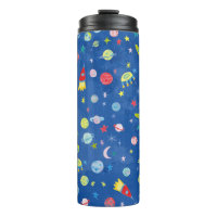 Cuidada acuarela Planetas del espacio exterior Coh