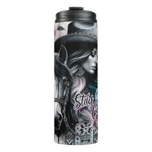 Termo Cuidada Cowgirl Occidental