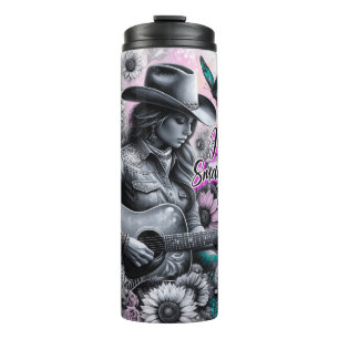 Termo Cuidada Cowgirl Occidental