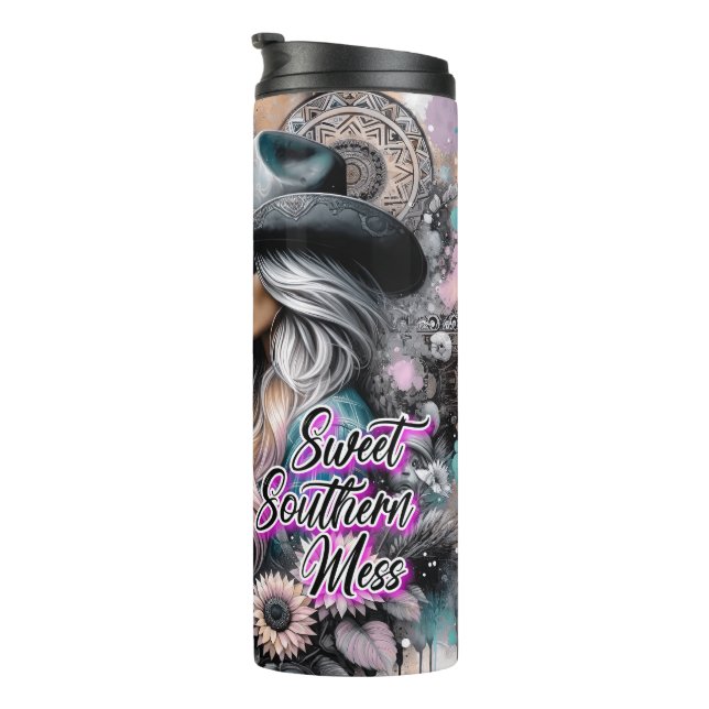 Termo Cuidada Cowgirl Occidental (Rotado hacia la derecha)