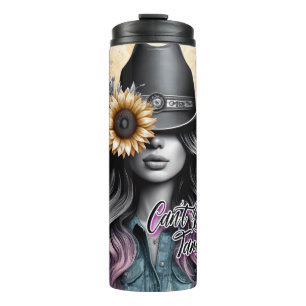 Termo Cuidada Cowgirl Occidental