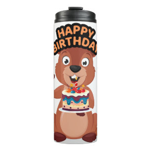 Termo Cumpleaños de ardilla