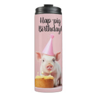 ¡Cumpleaños de los cerdos de Hap!