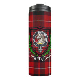 Termo Cunningham Scottish Clan Tartan & Crest