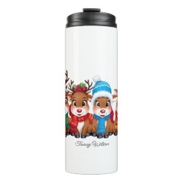 Termo Curiosa moda moderna Funny Feliz Navidad