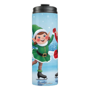 Termo Curiosa moda moderna Funny Feliz Navidad