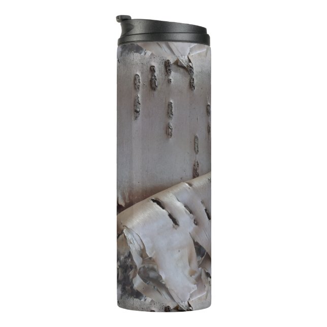 Termo Curly Birch Bark Tree Rustic (Rotado hacia la derecha)